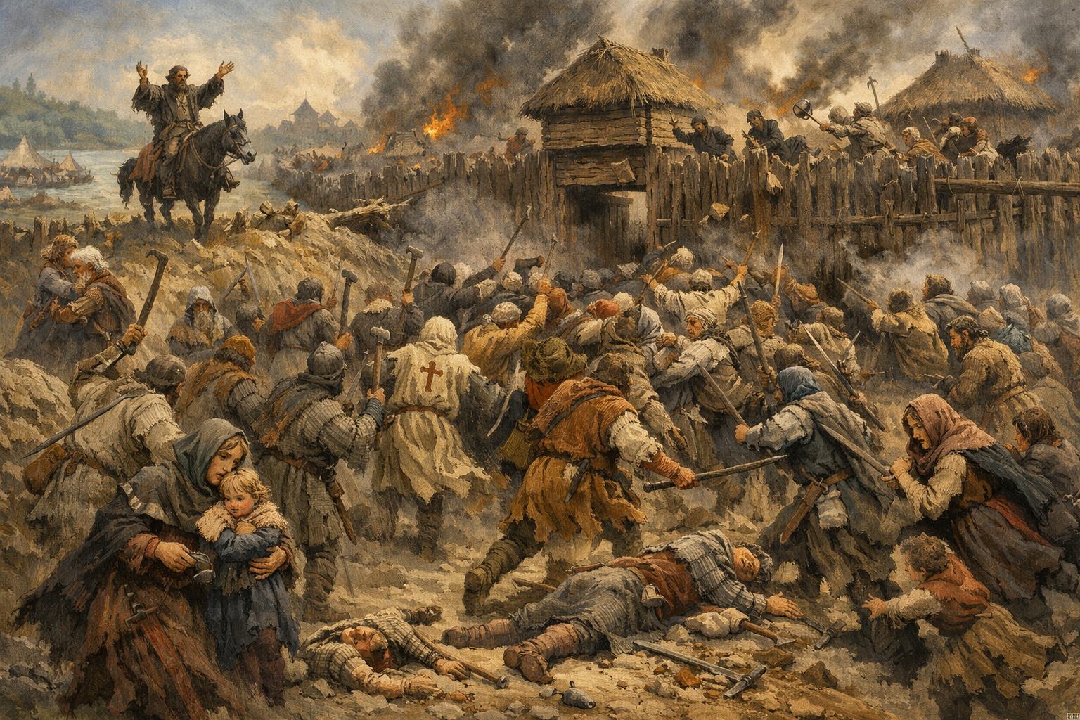 Le sac de Semlin (Zemun), juin 1096 