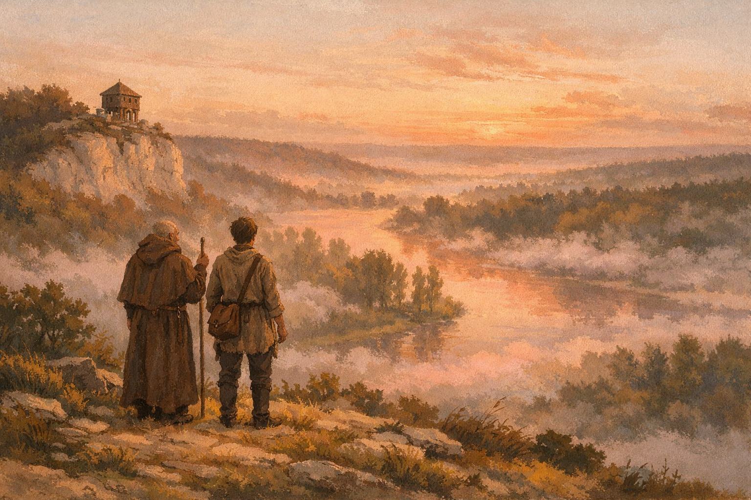 La vue depuis le plateau de Gommecourt — le cirque de la Seine