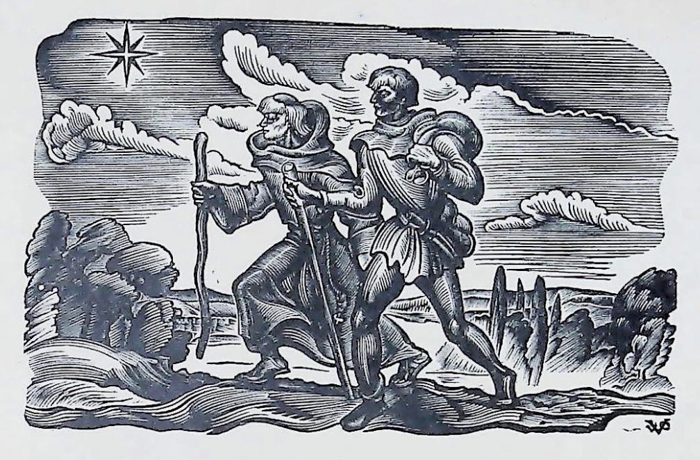 Le moine et Geoffroy — ouverture de la Première Partie