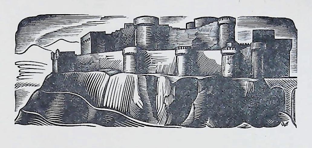 La forteresse croisée — gravure ornant la dédicace à Pierre Benoît