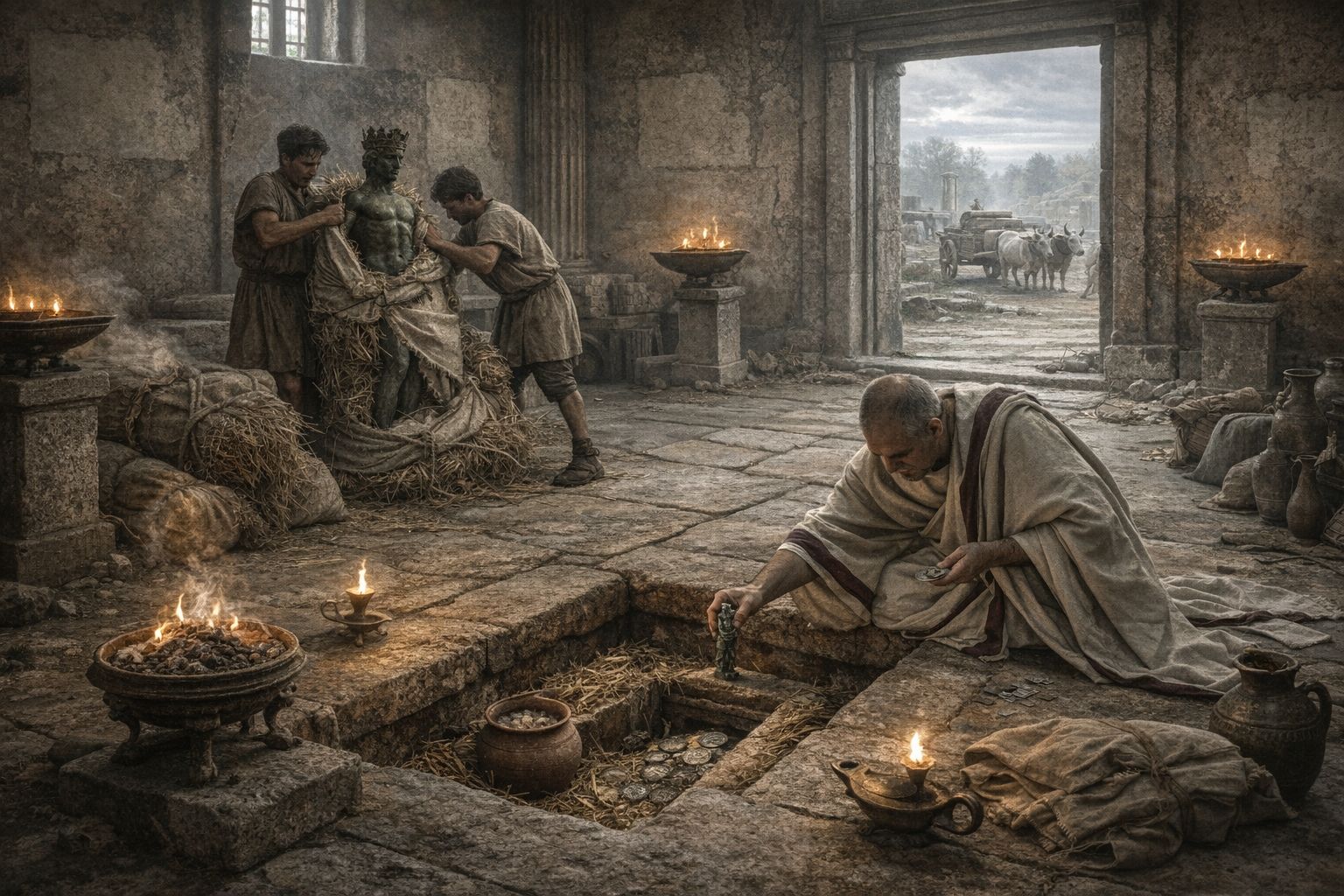 Le rituel de fermeture du sanctuaire de Gisacum