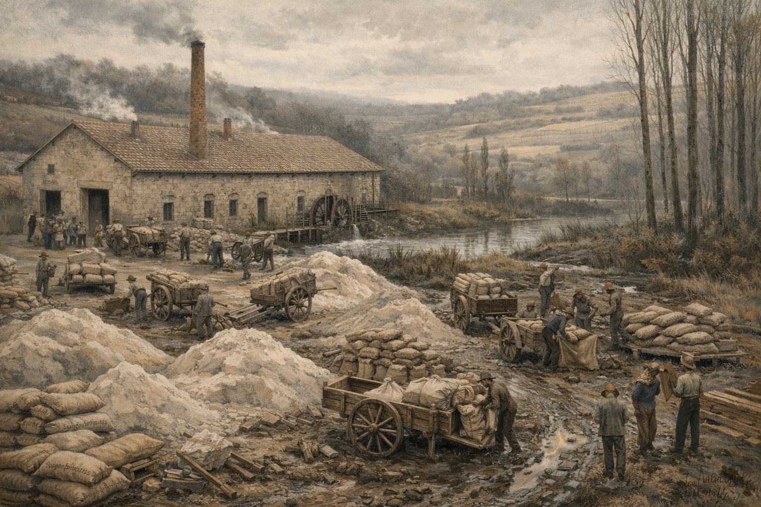 L'usine de superphosphates Labarrière