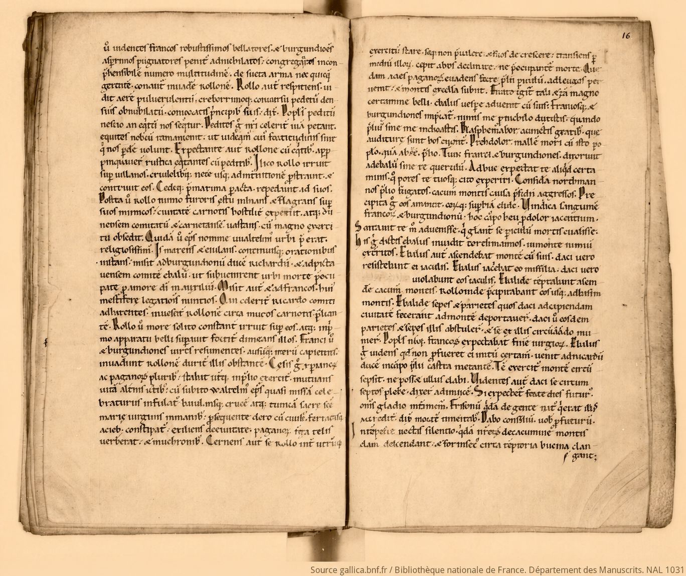 Le De moribus de Dudon de Saint-Quentin, manuscrit du XIIe siècle