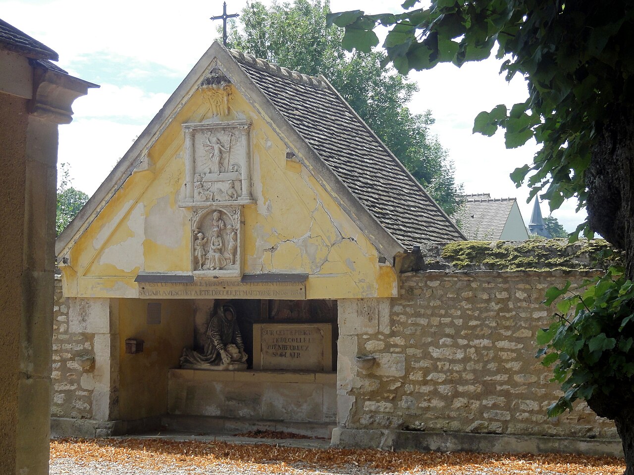 L'oratoire de l'Ermitage à Saint-Clair-sur-Epte
