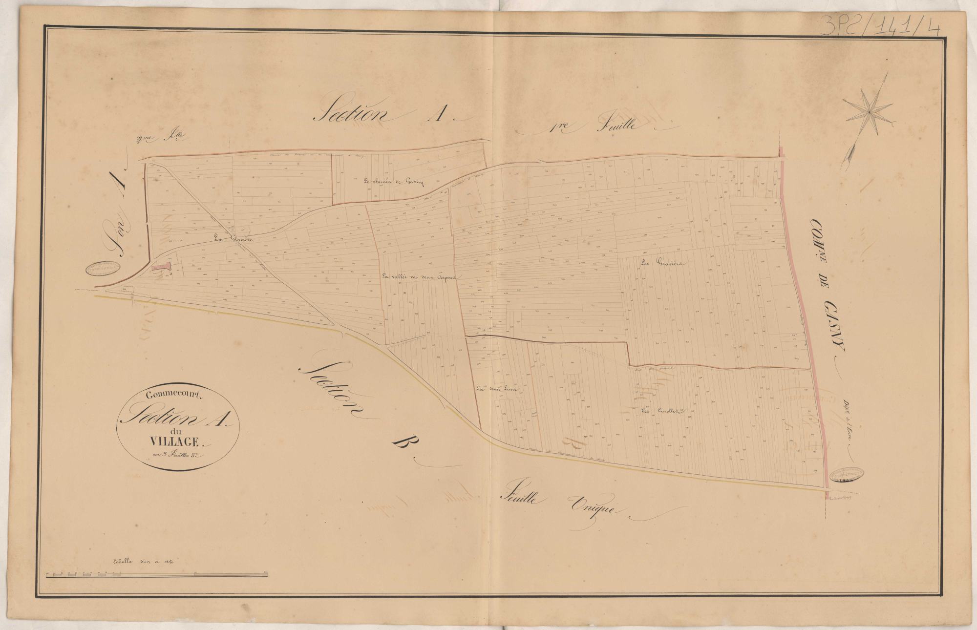 Section A du Village, 3e feuille