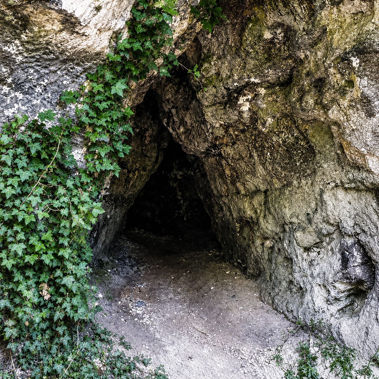 Entrée de la grotte