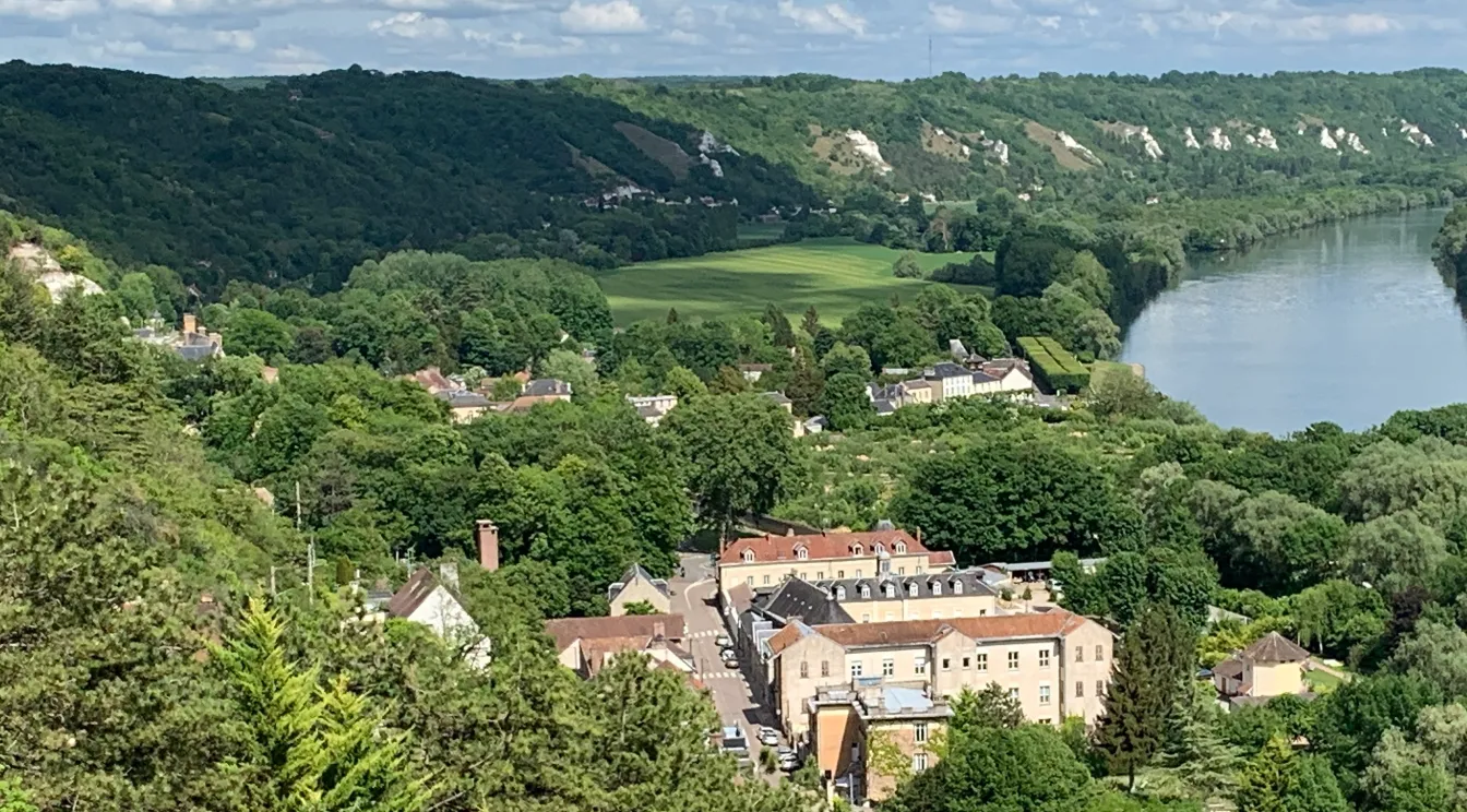 Panorama des coteaux de la Seine