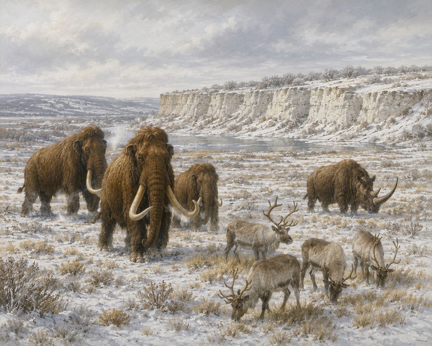 Pleistocene - l'âge des glaces