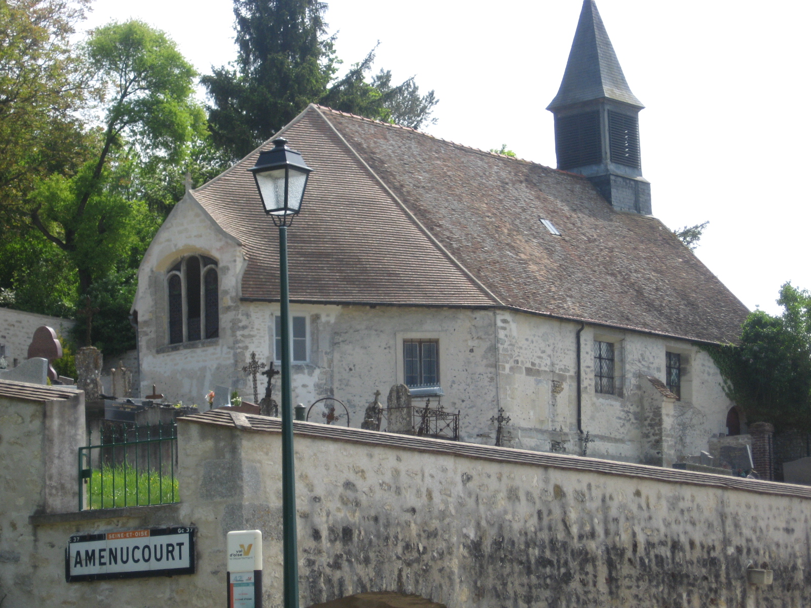 L'église Saint-Léger d'Amenucourt