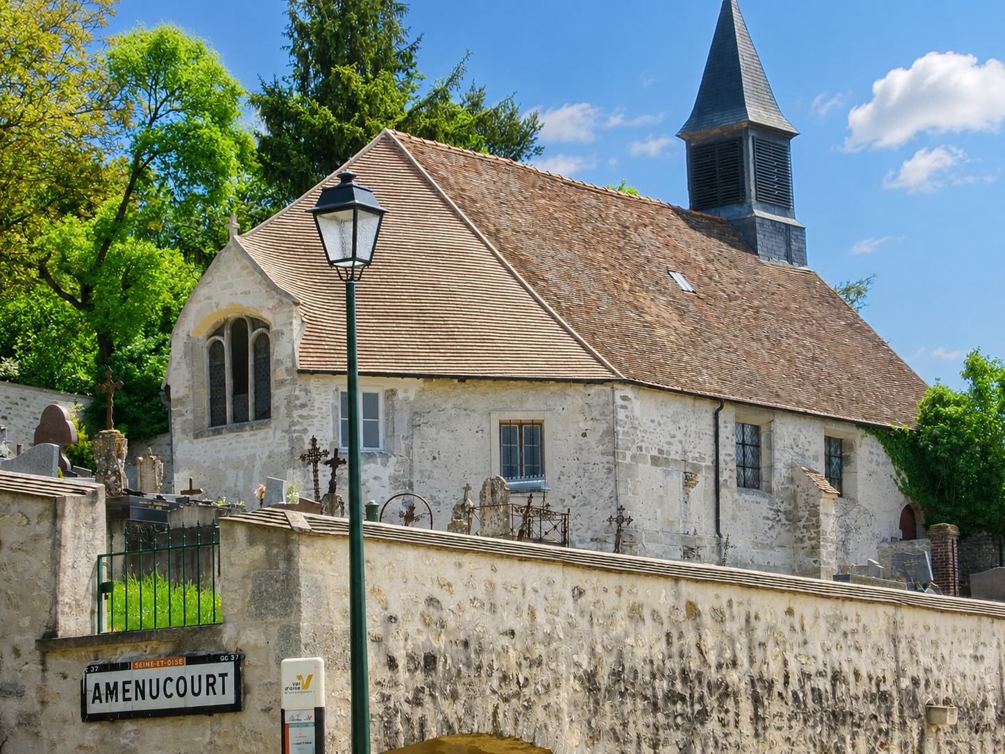 L'église Saint-Léger d'Amenucourt