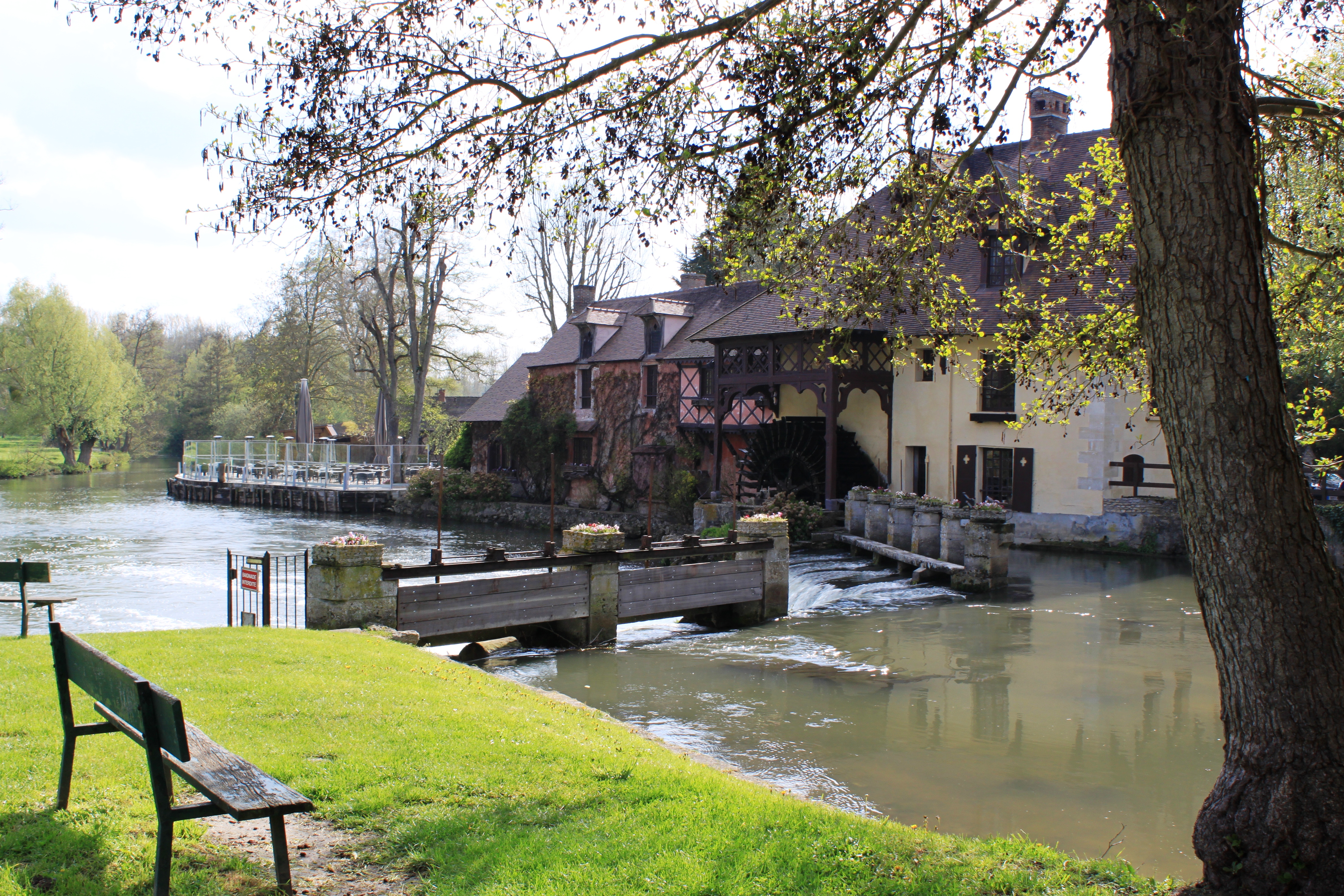 Le moulin de Fourges sur l'Epte