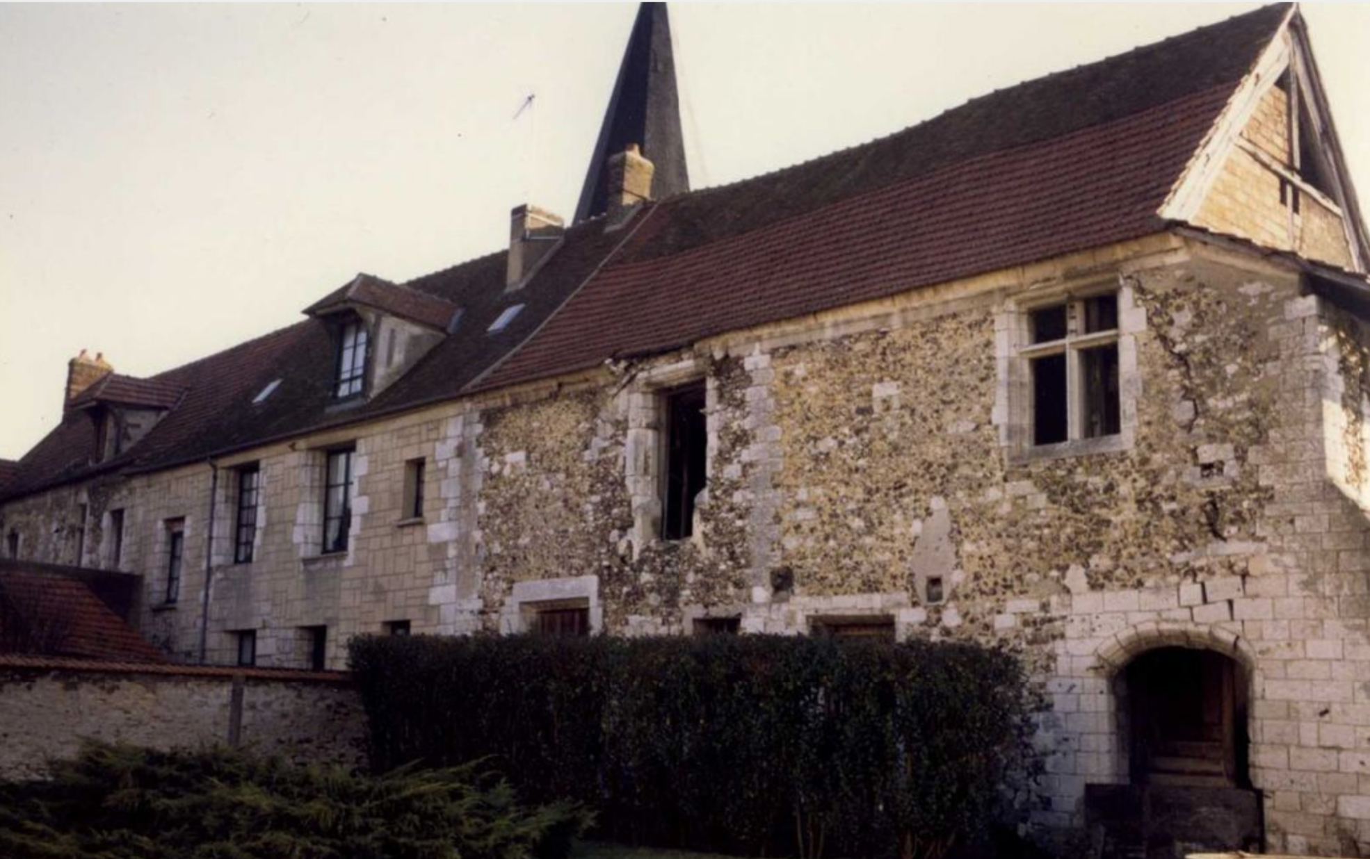 Vestiges du prieuré Saint-Nicaise à Gasny
