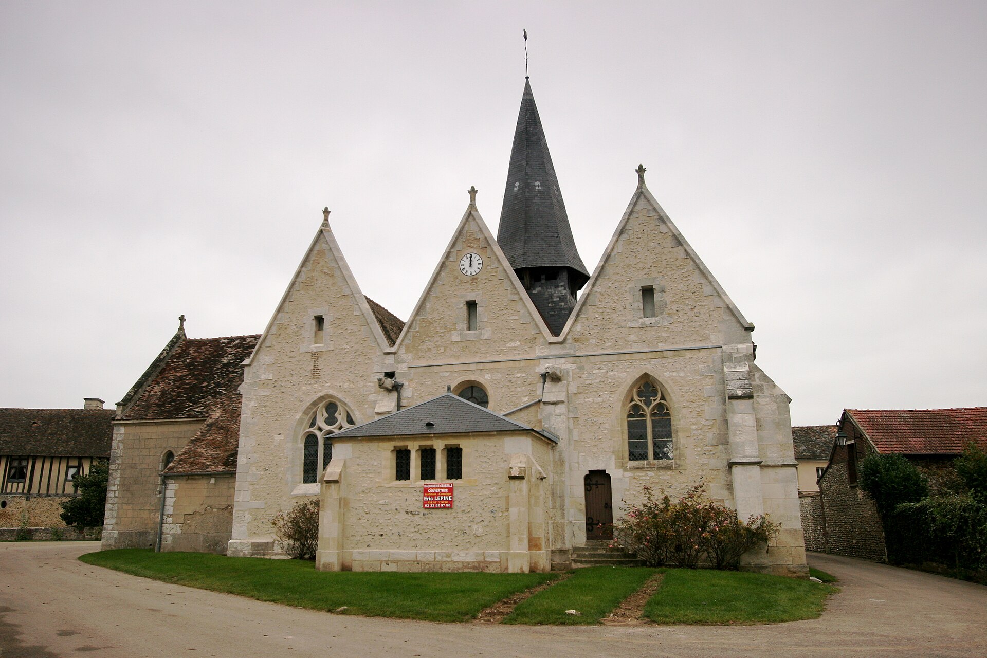 L'église Notre-Dame d'Heubécourt