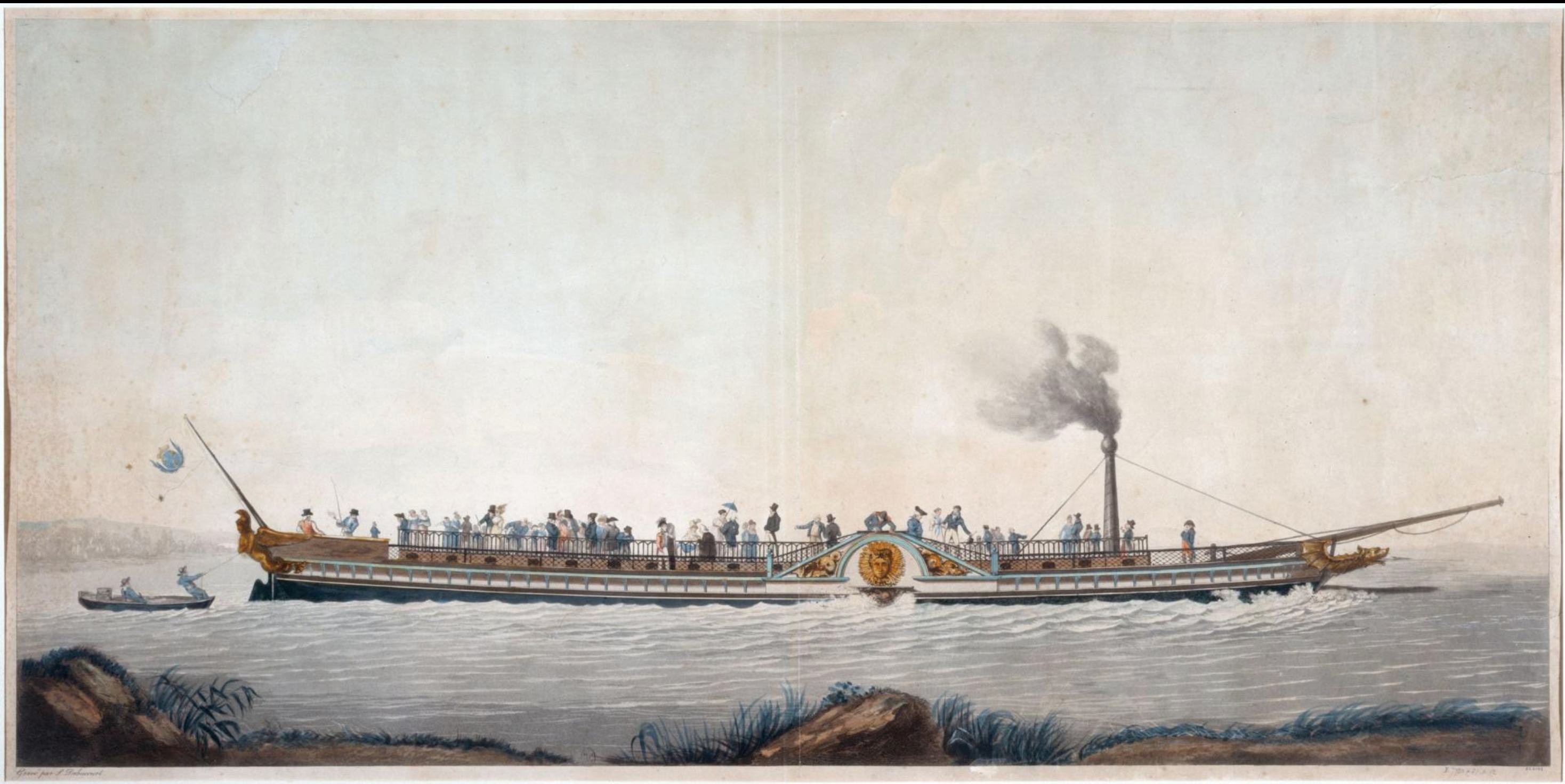 bateau-vapeur-charles-philippe Le Charles-Philippe, 1826 — le premier bateau à vapeur lancé sur la Seine
